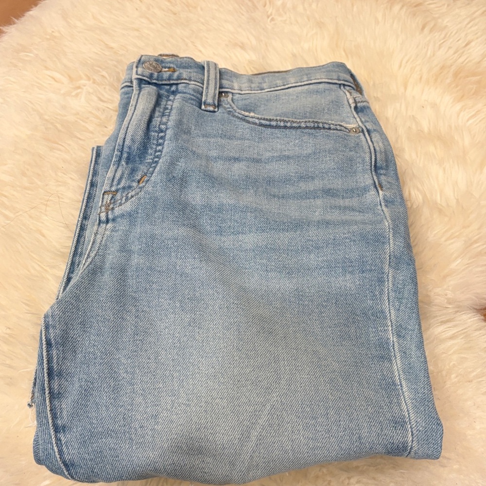Madewell Perfect Vintage Light Blue Denim Jeans size 28